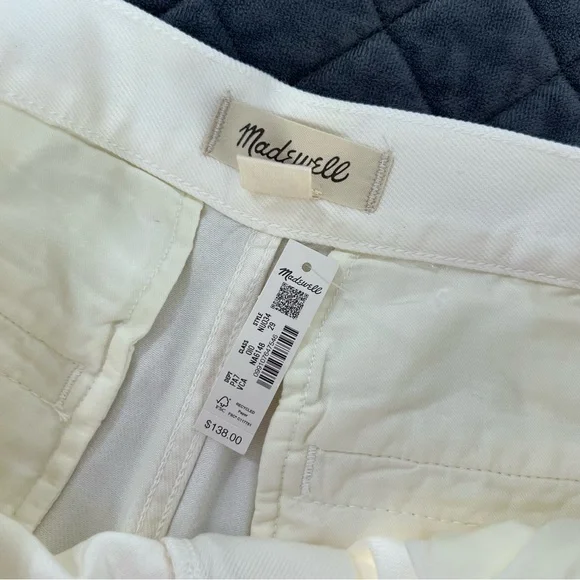 Madewell The Harlow Wide Leg Trouser Jean Size 29 Cream High Rise Relaxed Fit CL - Picture 6 of 14